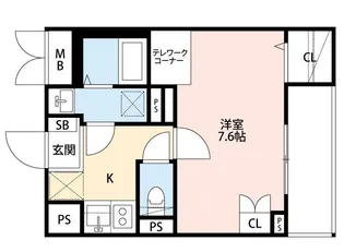 Ange Fleur【3階】の間取り
