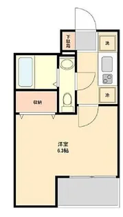 Live Casa shimomarukoライブカーサ下丸子【3階】の間取り