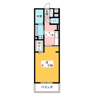 FAUSTA【3階】の間取り