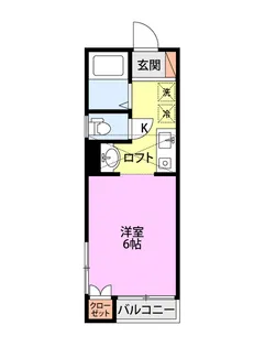 SAJA’90C棟【1階】の間取り