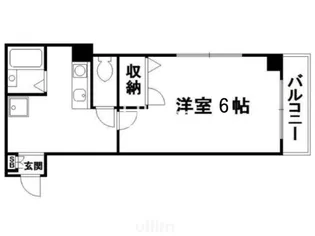 オルティー【4階】の間取り