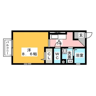 リッツハウス【2階】の間取り