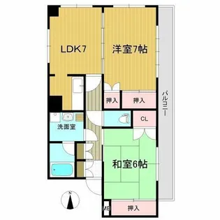 長町南424ビル【1階】の間取り