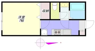 コルティーレ吉祥寺【1階】の間取り