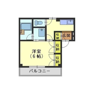 パインパレス町新I【2階】の間取り