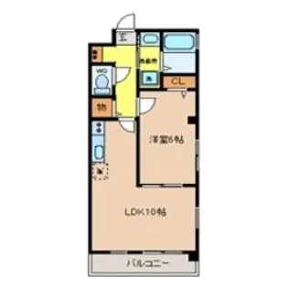 ディアコート【2階】の間取り