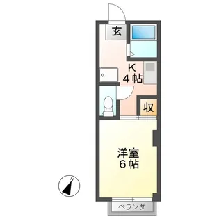 プチハウスM’ア・メイク【1階】の間取り