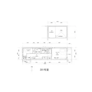 FLAT御器所【3階】の間取り