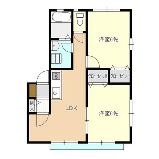 グランディール3【1階】の間取り