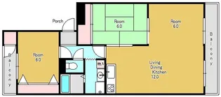 Calm Court【2階】の間取り