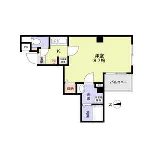 L.E.Hills Yokoyamacho【2階】の間取り