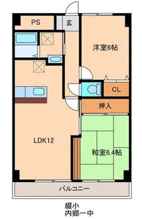 ステーションハイツ【7階】の間取り