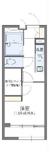 レオパレス小山壱番館【2階】の間取り