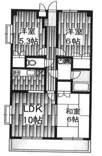 ベルディ・ピュア【2階】の間取り