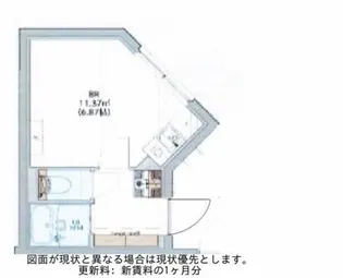 the SUGAMO【5階】の間取り
