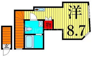 ALLEY HAUS【2階】の間取り