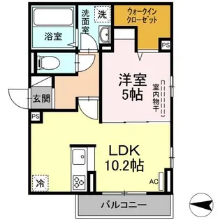 アビリオ【1階】の間取り