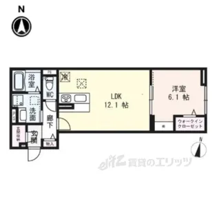 CASALIBERTYBALANCETH【1階】の間取り