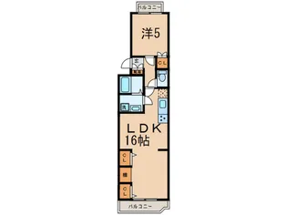 テラスフロ-ラIII【2階】の間取り