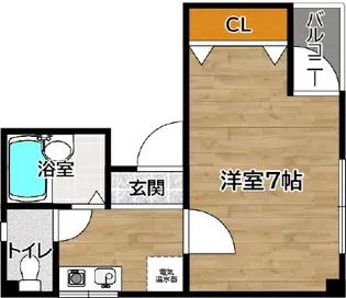 アクアパレスIII【3階】の間取り