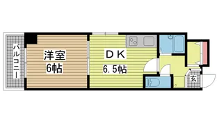 スタッツア神戸【7階】の間取り