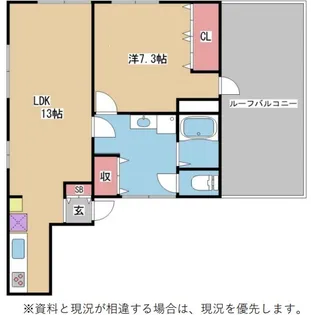 マンションハヤ【4階】の間取り
