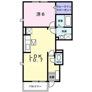セントヒルズ【1階】の間取り