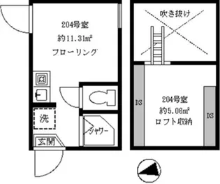 フェリスパンジー【2階】の間取り