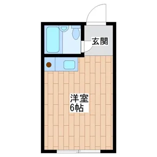YOUハイム北巽【3階】の間取り