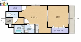 カルディアスタジアムシティ【3階】の間取り