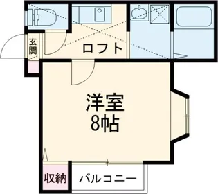 エトワール白壁【2階】の間取り