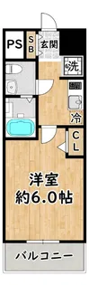 エグゼ大阪NORTHゲート【4階】の間取り