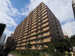 朝日広尾マンション【8階】の外観