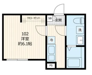 リオグレイス鴻巣【1階】の間取り
