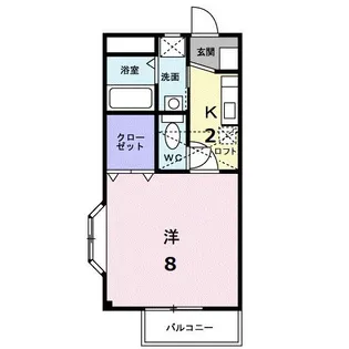 ストーンヒルズC【1階】の間取り