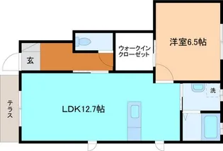 SH・ドルフII【1階】の間取り