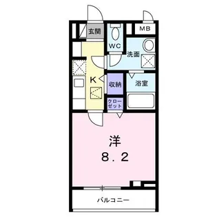ブレーメンハウス【1階】の間取り