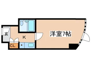 フロムワン恩田ビル【5階】の間取り