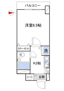 ビクセル新宿【4階】の間取り