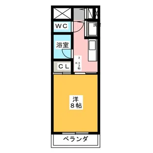 メゾン渚【2階】の間取り