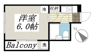 ジュネパレス柏第46【3階】の間取り