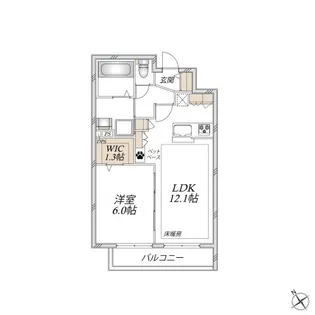 ヘーベルトール津田沼【2階】の間取り