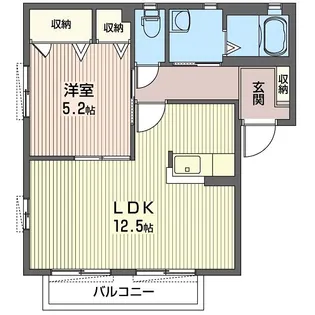 アルタイルD【2階】の間取り