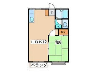 めぞん鎌倉【2階】の間取り