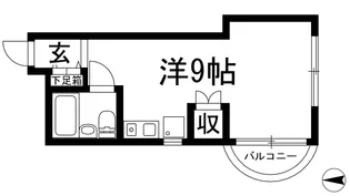 ユーカリハウス【3階】の間取り