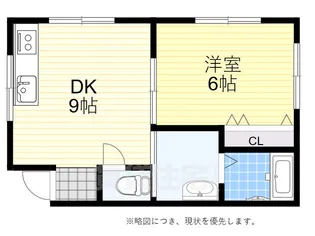 深沢ハイムB棟【3階】の間取り