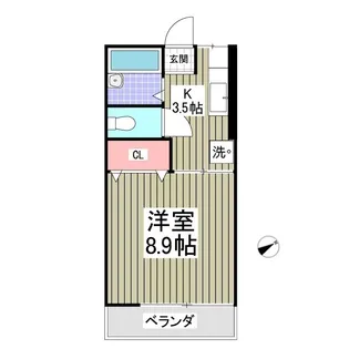 テクノポリス宝木【1階】の間取り