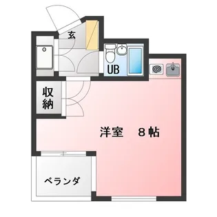 山本ビル【3階】の間取り