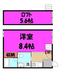 エヌパティオ【1階】の間取り