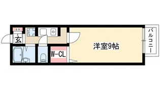 メゾンソレーユ【2階】の間取り